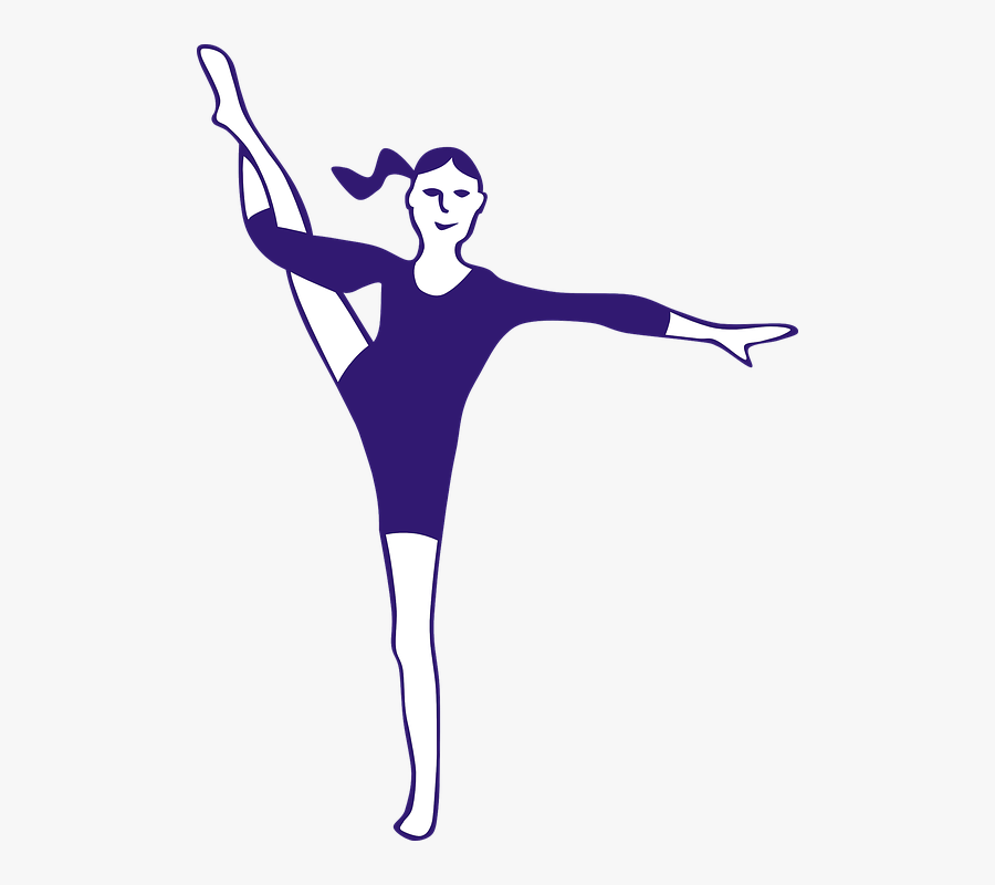 Girl, Gymnastics, Exercise, Training, Transparent Clipart