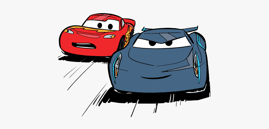 Lightning Mcqueen Clip Art - Cars 3 Jackson Storm And Cruz Ramirez, free cl...