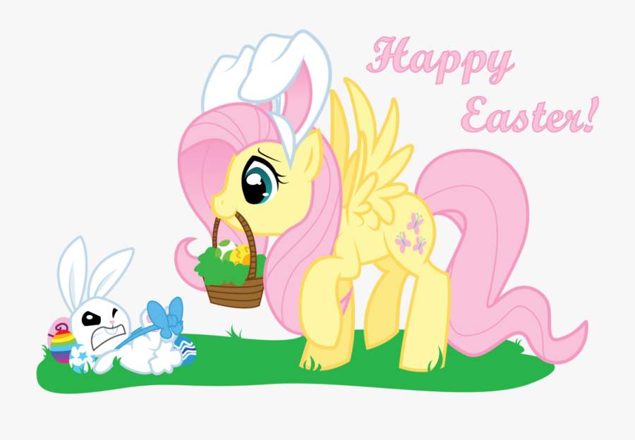 Transparent Background Easter Angels Clipart - Happy Easter My Little Pony, Transparent Clipart