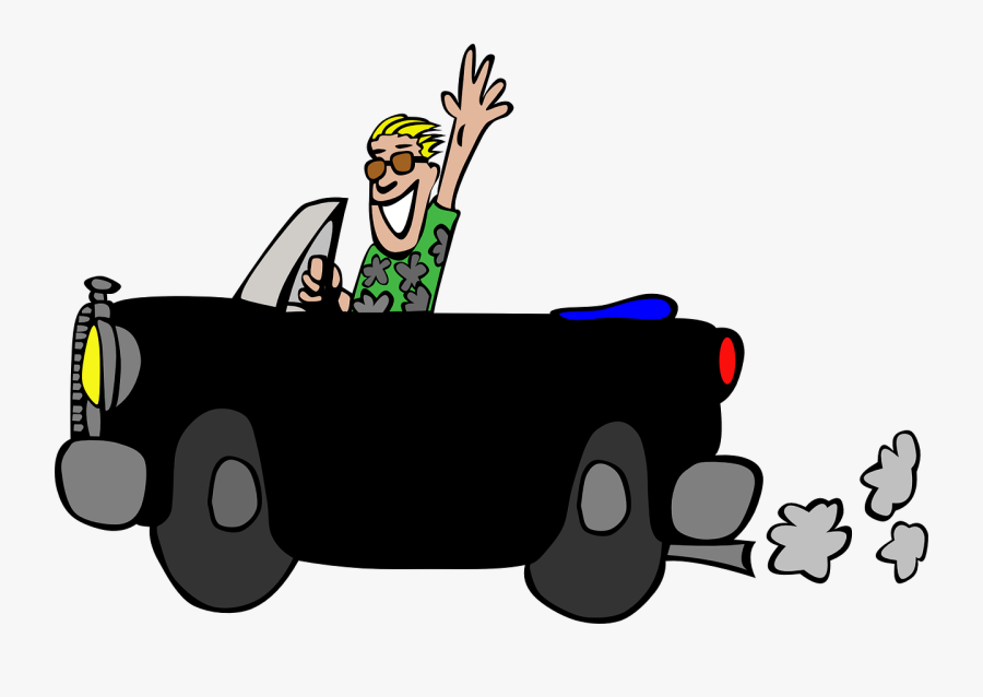 How To Prepare A Car For A Long Road Trip - Beach Clipart, Transparent Clipart