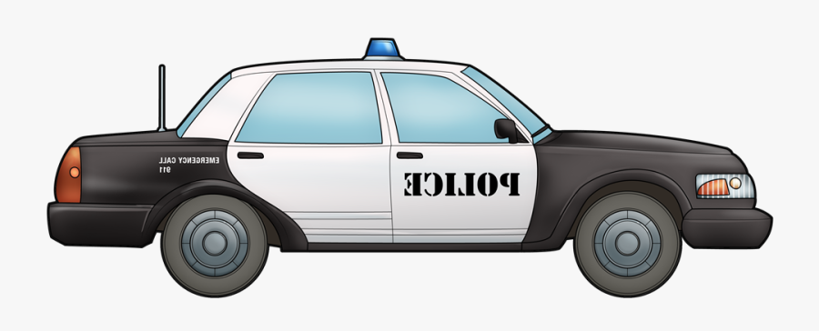 Free Police Car Clip Art - Police Car, Transparent Clipart