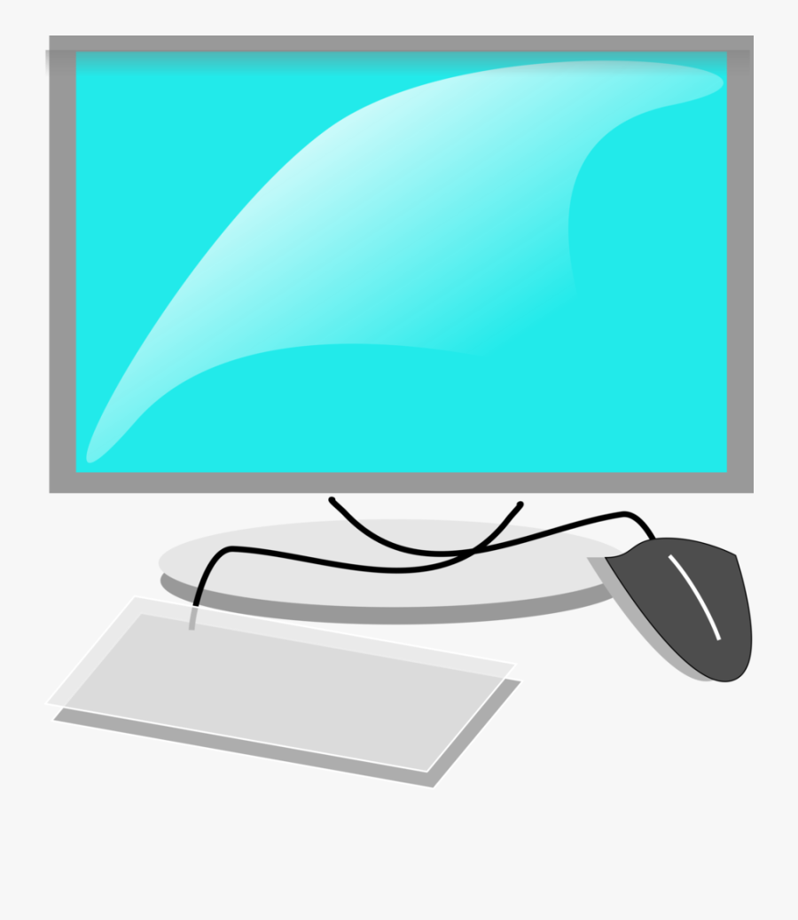 Royalty Free Clipart Computer - Computer With Mouse And Keyboard Clipart, Transparent Clipart