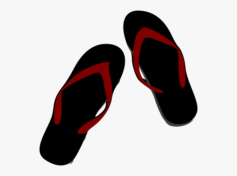 Image Royalty Free Clip Art At Clker Com Vector Online - Red Flip Flop Png, Transparent Clipart