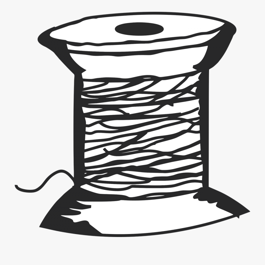 Cliparts For Free Download Sewing Clipart Sewing Thread - Carrete De Hilo Png, Transparent Clipart