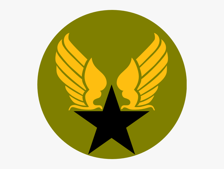 Army Logo Clip Art At Clker - Hap Arnold Wings Tattoo, Transparent Clipart
