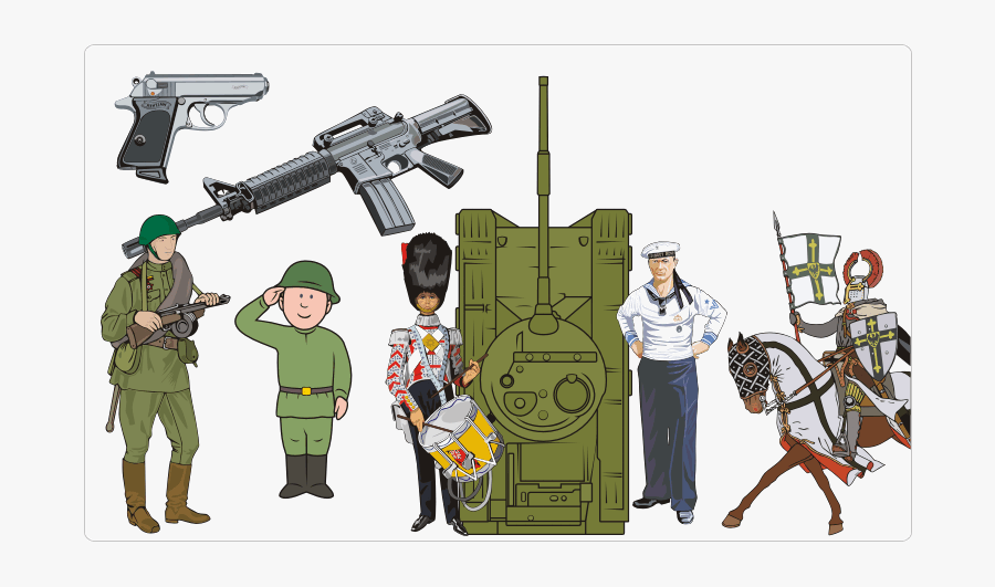 Military Clipart - Военный Клипарт, Transparent Clipart