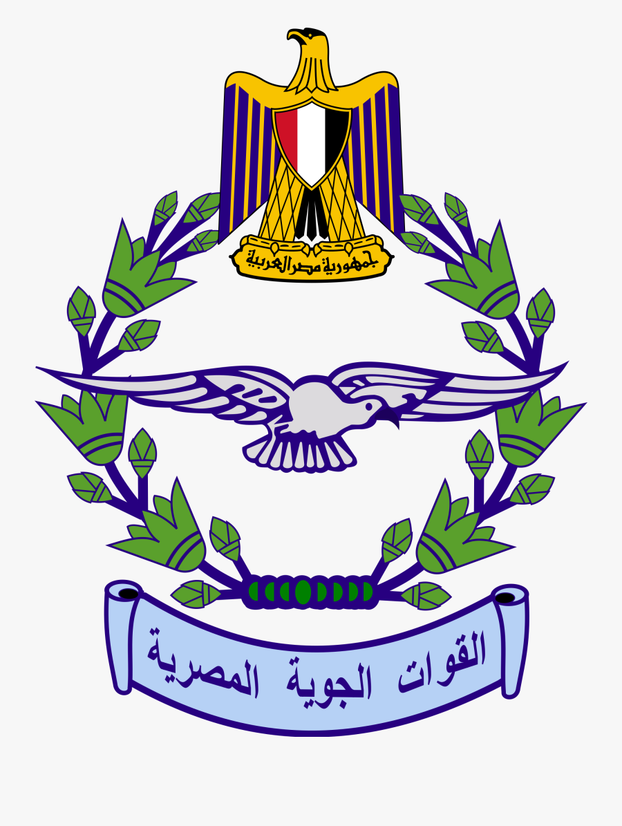 Military Clipart Air Force - Egyptian Air Force Logo, Transparent Clipart