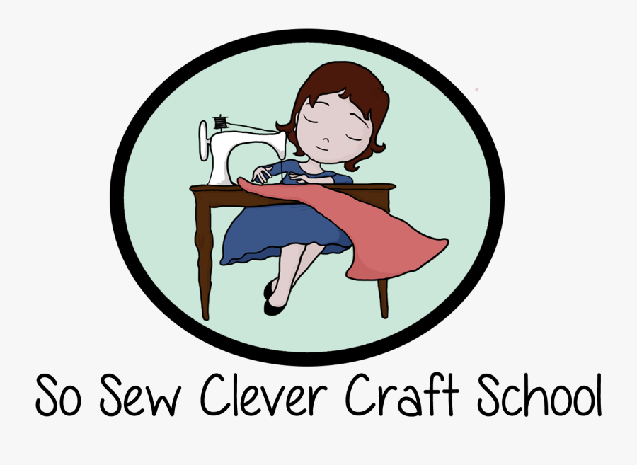 Personal Beginners Sewing Lessons - Sitting, Transparent Clipart