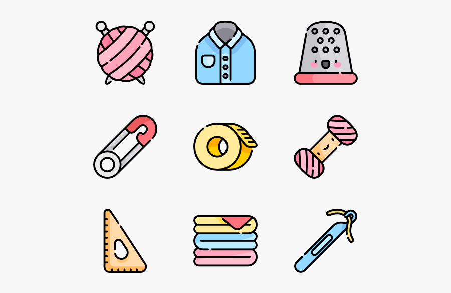 Sewing Vector, Transparent Clipart