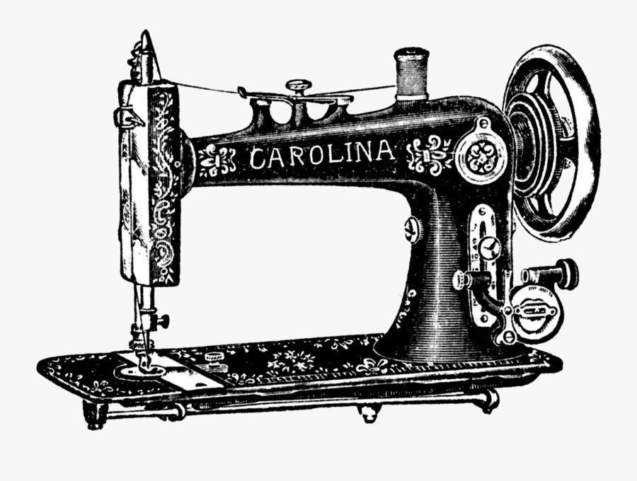 Sewing Machine In 1790, Transparent Clipart