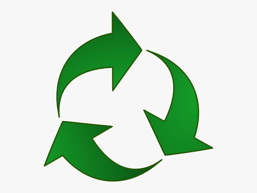 Green Arrow Recycle Png, Transparent Clipart