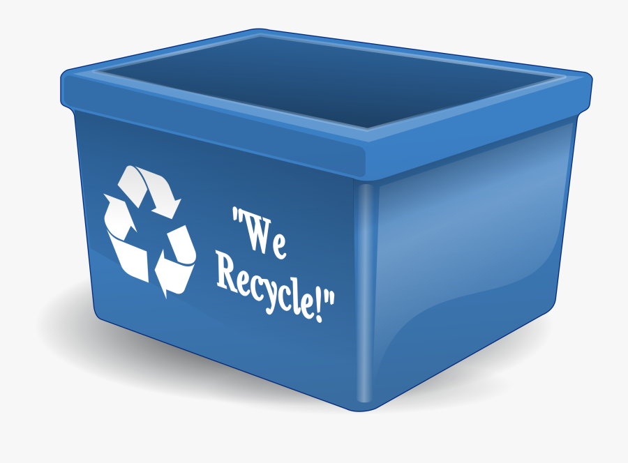 Clipart - Red Recycle Bin Clipart, Transparent Clipart