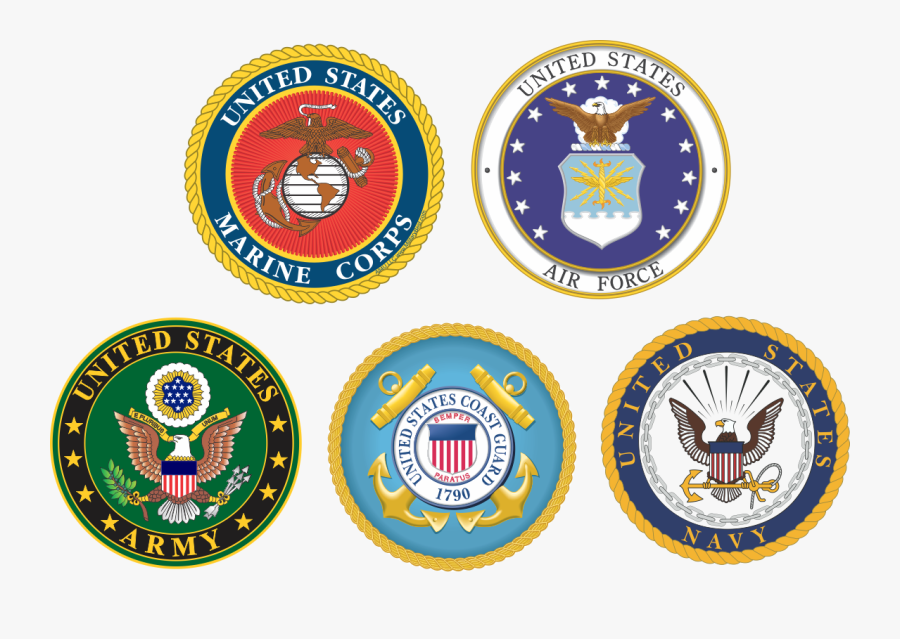 Clip Art Military Branch Insignia Clipart - Five Branches Of The Military , Free Transparent ...
