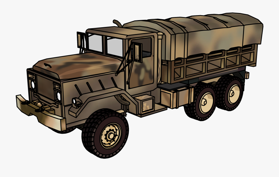 M923 Military Truck Clipart Png Picture - Military Vehicle Clipart Png, Transparent Clipart