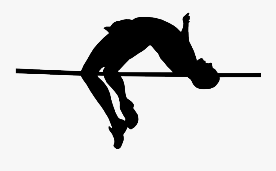 Track & Field High Jump Long Jump Clip Art - High Jump Clipart, Transparent Clipart