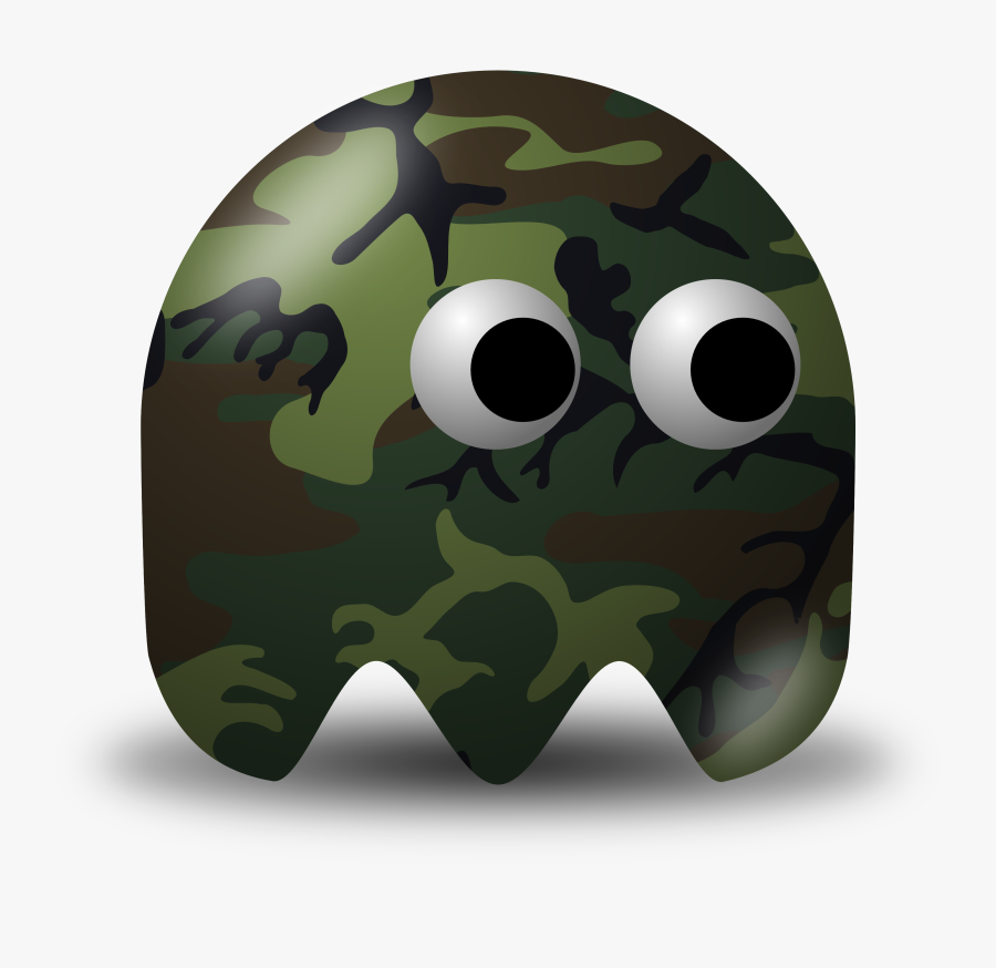 Military Png Photos - Brown Pac Man Ghost, Transparent Clipart