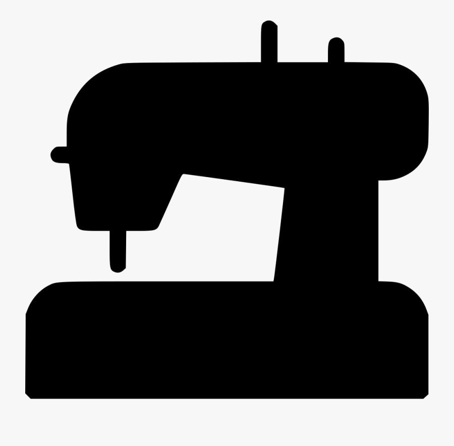 Clip Art Sewing Machine Svg - Sewing Machine Icon Png, Transparent Clipart