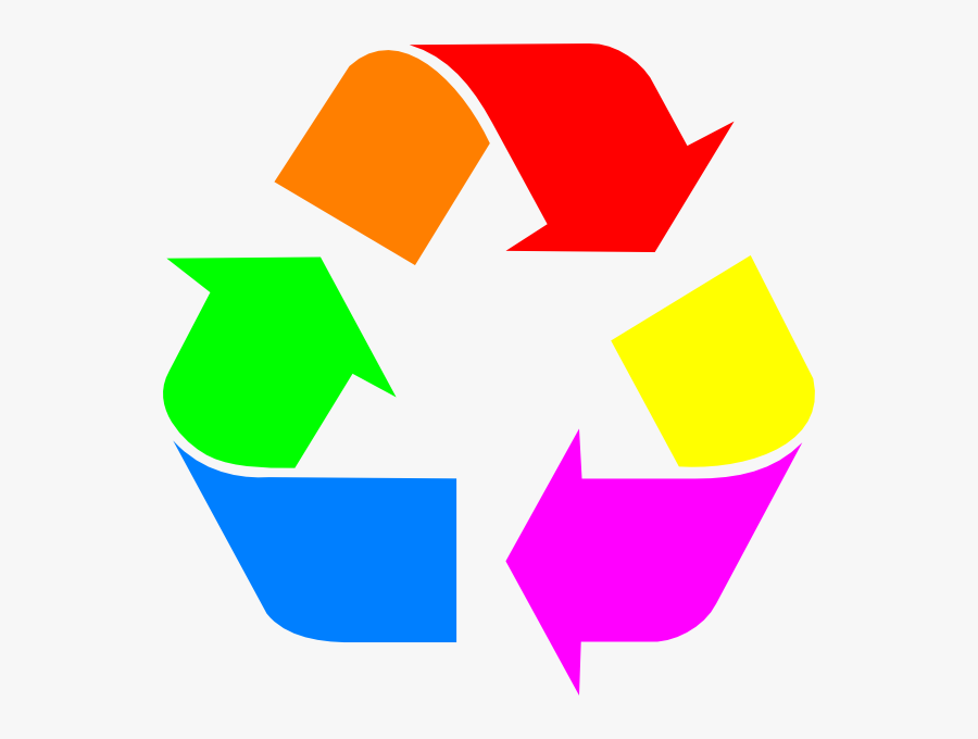 Large Recycle Symbol, Transparent Clipart