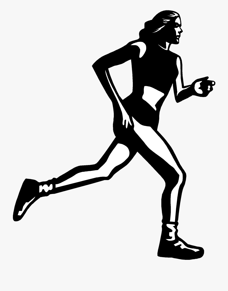 Transparent Girl Running Clipart - Blood Glucose And Physical Activity, Transparent Clipart