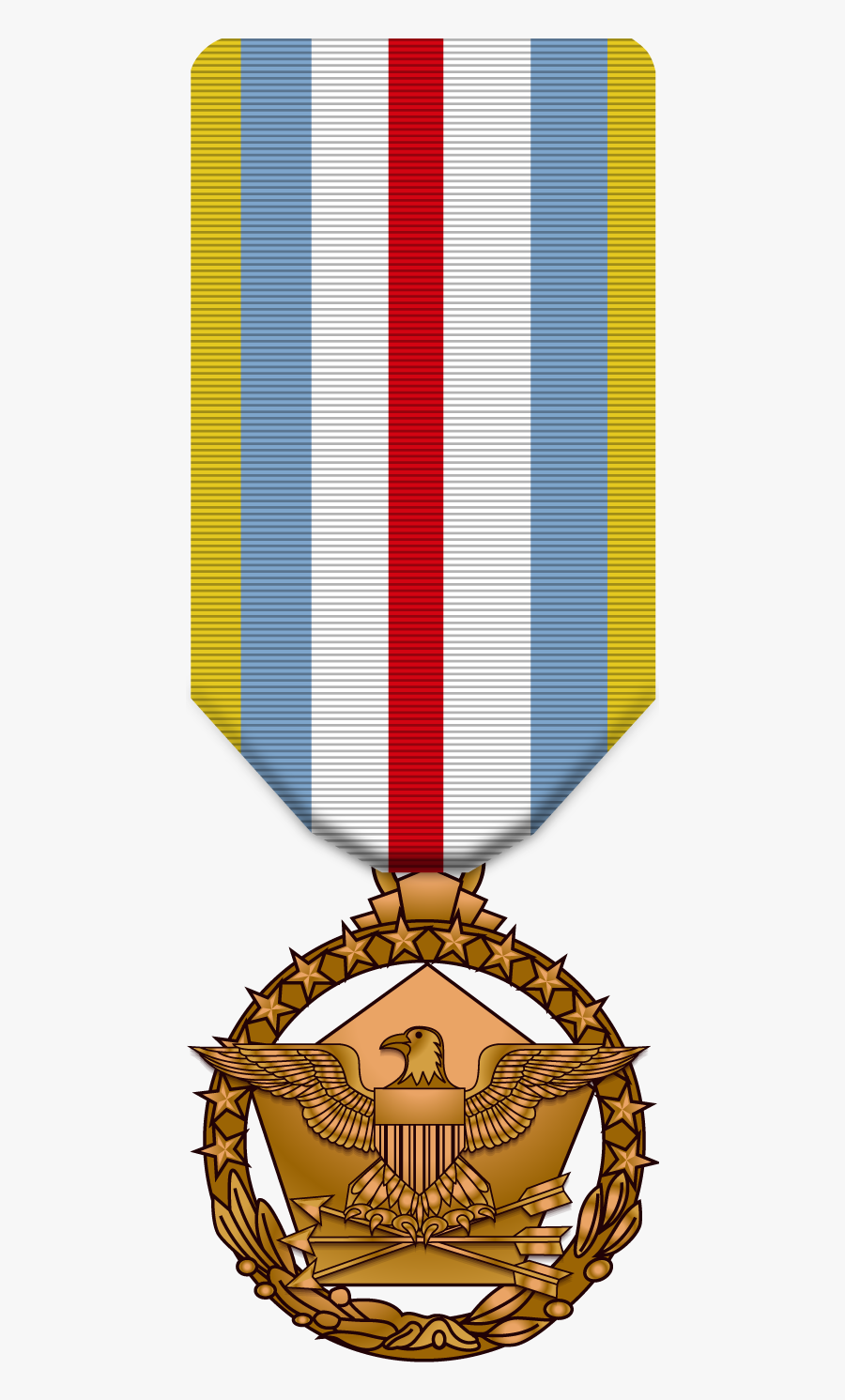 Clipart Army Silver Star - Transparent Army Medal Clipart, Transparent Clipart