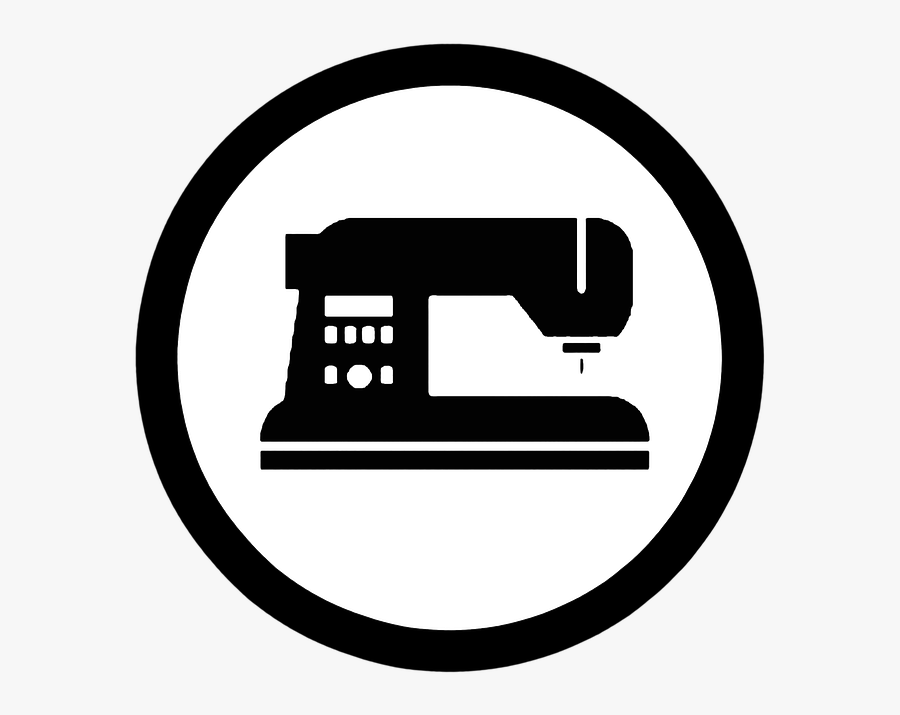 Sewing Machine, Transparent Clipart