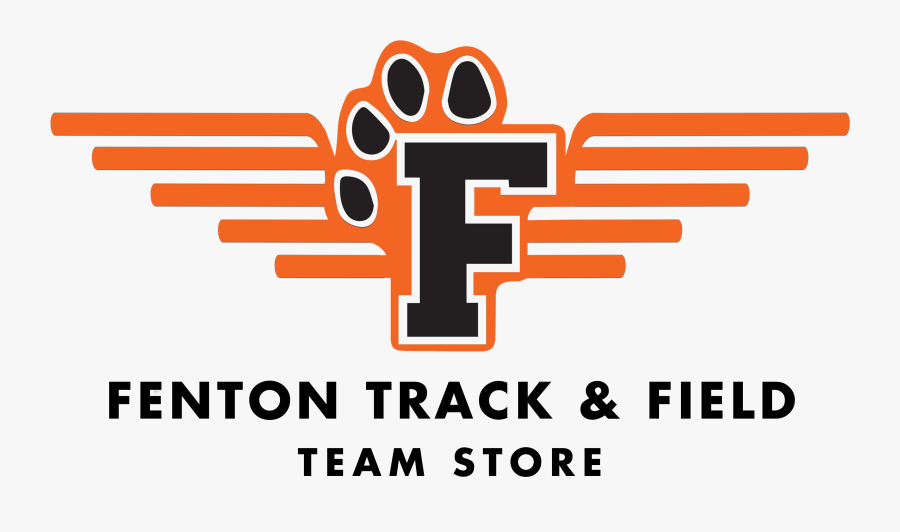 Transparent Track And Field Png - Fenton Cross Country Logo, Transparent Clipart