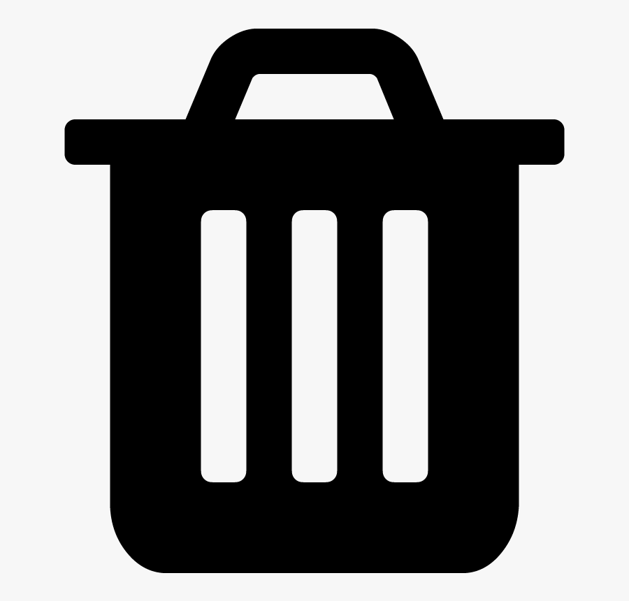 Recycle Vector Free - Bin Icon Font Awesome, Transparent Clipart