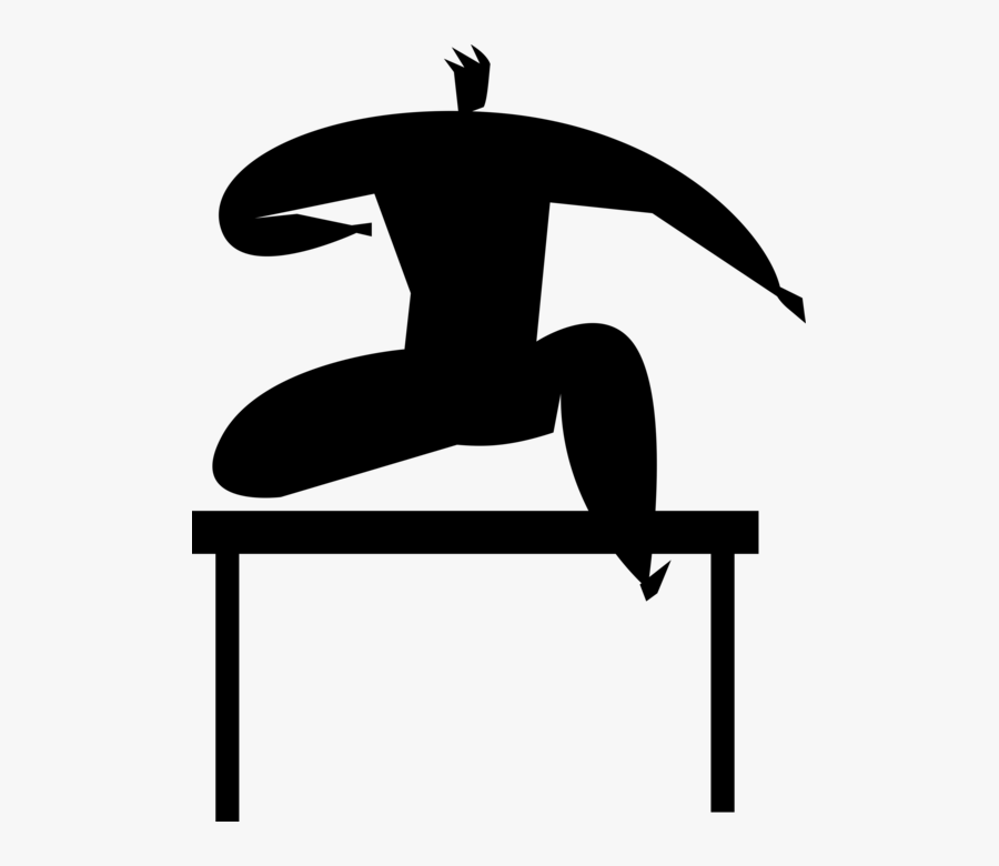 Vector Illustration Of Track And Field Athletic Sport, Transparent Clipart