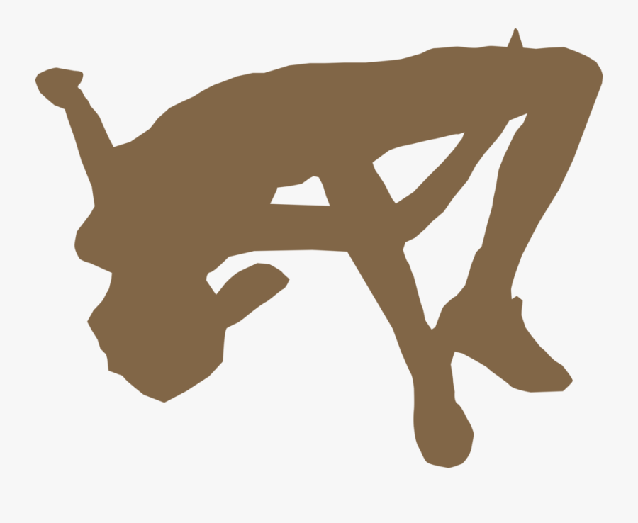 Art,silhouette,tree - High Jump Silhouette Png, Transparent Clipart