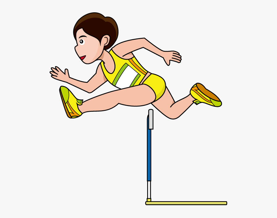 Track And Field Sport Track Clipart - Athlete Clipart, Transparent Clipart