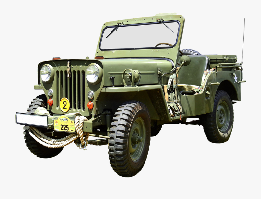 Military Jeep Png - Carc Paint, Transparent Clipart
