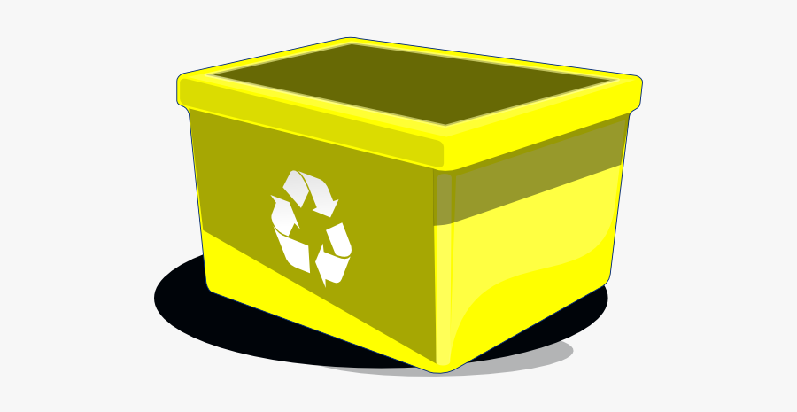 Blue Recycling Bin Clipart, Transparent Clipart