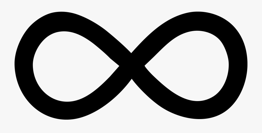 Infinity Symbol Clip Art - Infinite Number, Transparent Clipart
