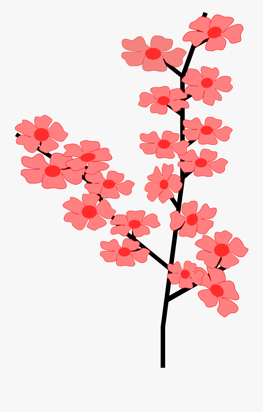 Flowers Sakura 2 Png Clip Arts - Cherry Blossoms Clipart Png, Transparent Clipart