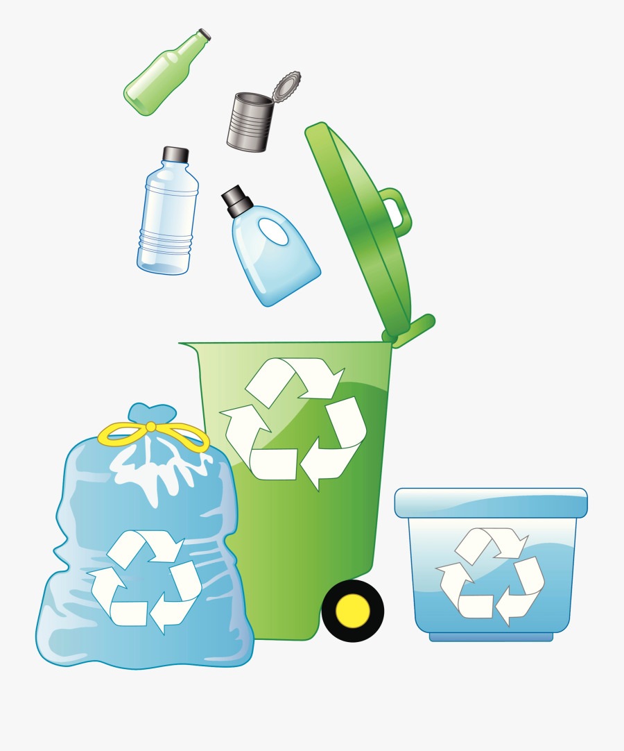 Plastic Bag Paper Recycling Waste Bin Bag - Waste, Transparent Clipart