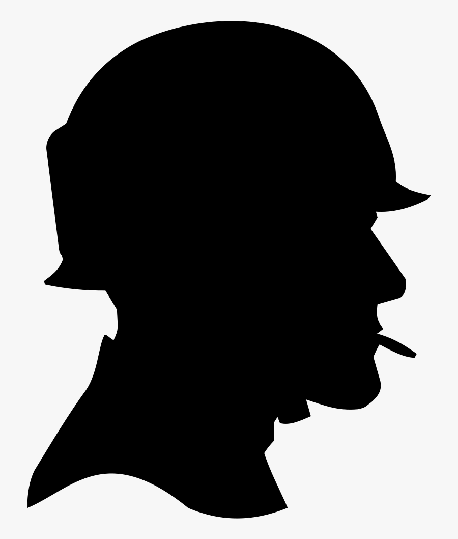 Head,silhouette,neck, Transparent Clipart
