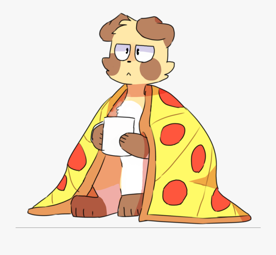 Pancake Clipart Pizza - Cartoon, Transparent Clipart