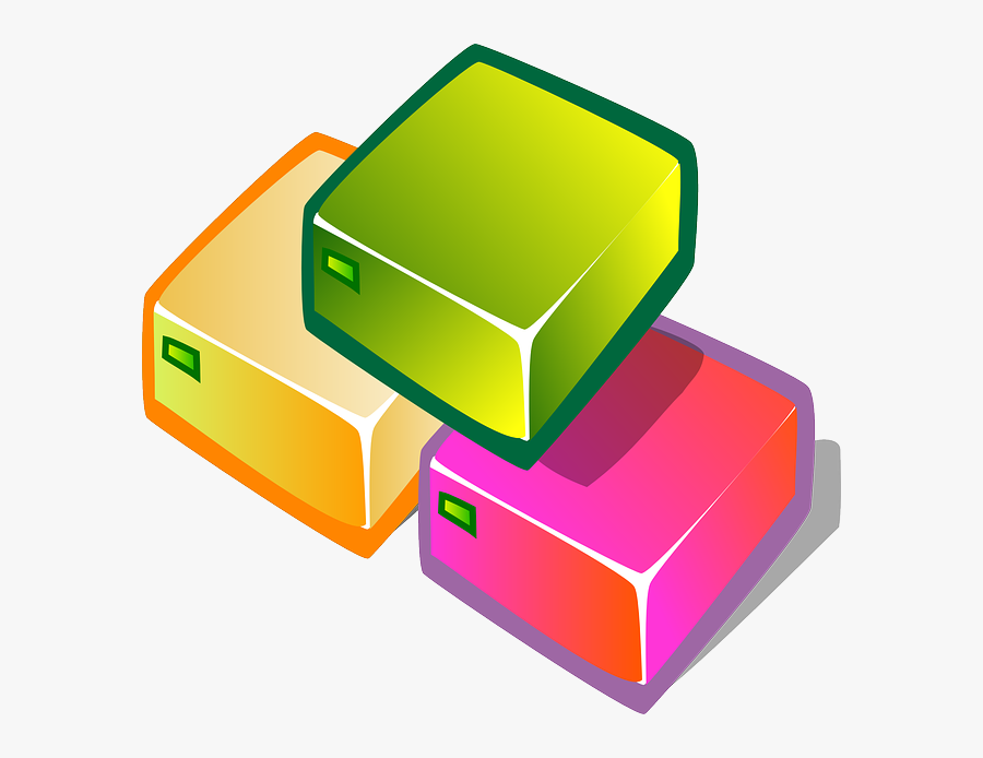 Building Blocks Clip Art At Clker - Clip Art, Transparent Clipart