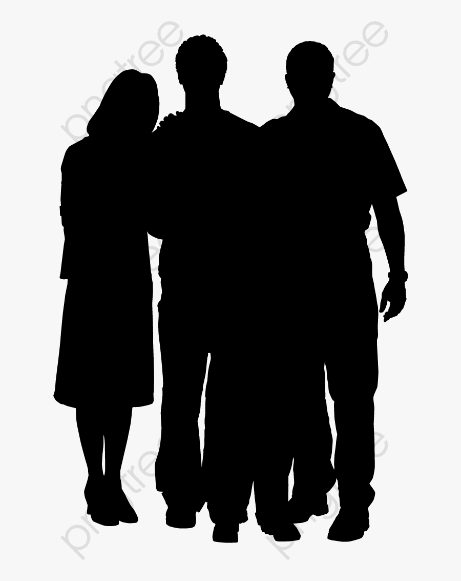 Silhouette Figures, Business People Silhouettes, Business - Silhouette People Figures Png, Transparent Clipart