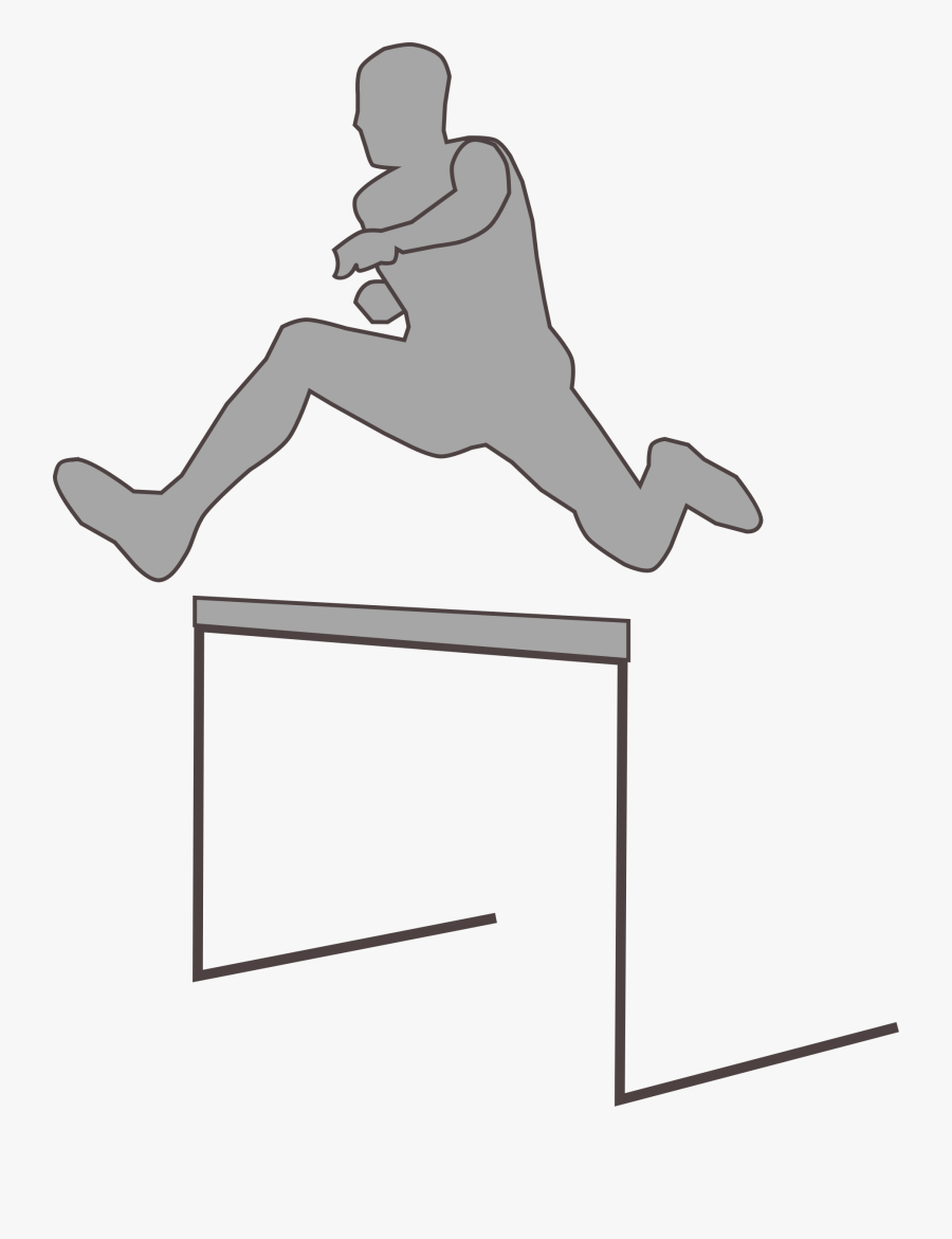 Png Download Hurdling Big Image Png - Hurdle Clipart, Transparent Clipart