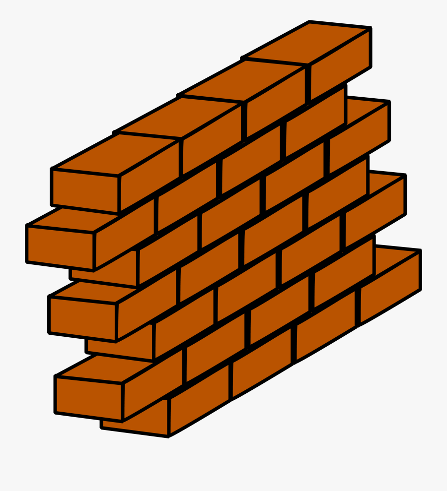 Brick Clip Art Free - Wall Clipart, Transparent Clipart