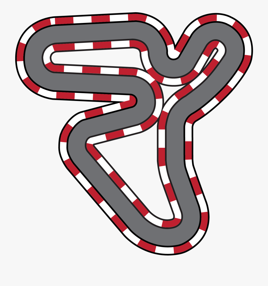 Jpg Black And White Indoor Go Karting In - Racing Track Clip Art, Transparent Clipart