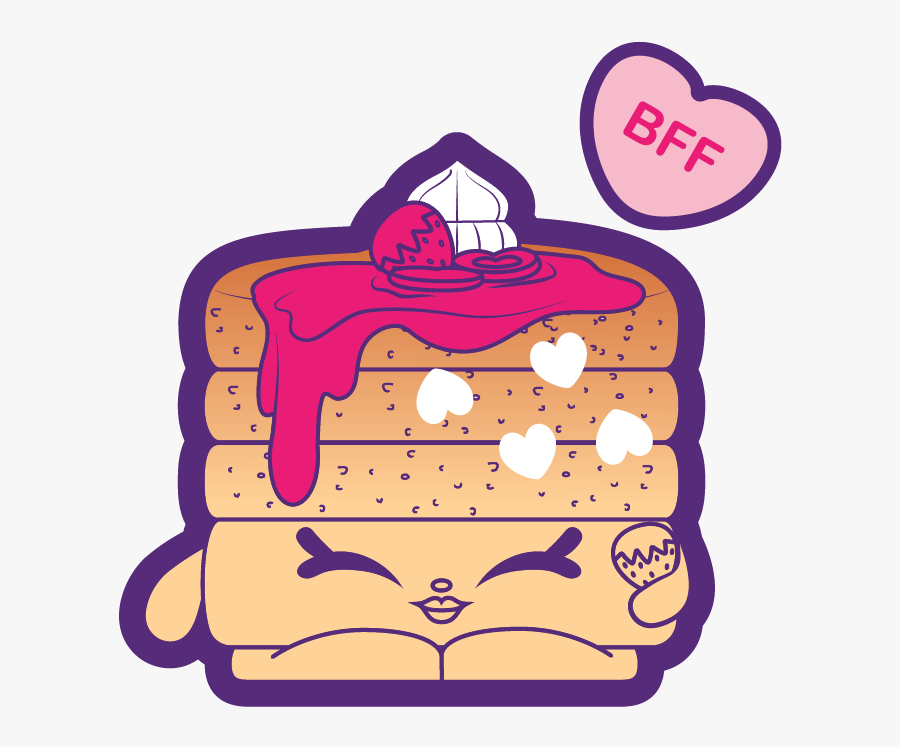 Pancake Clipart Shopkins Character - Portable Network Graphics, Transparent Clipart