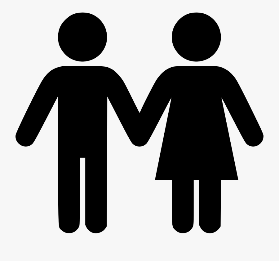 Two People Holding Hands Clipart , Png Download - People Holding Hands Icon, Transparent Clipart