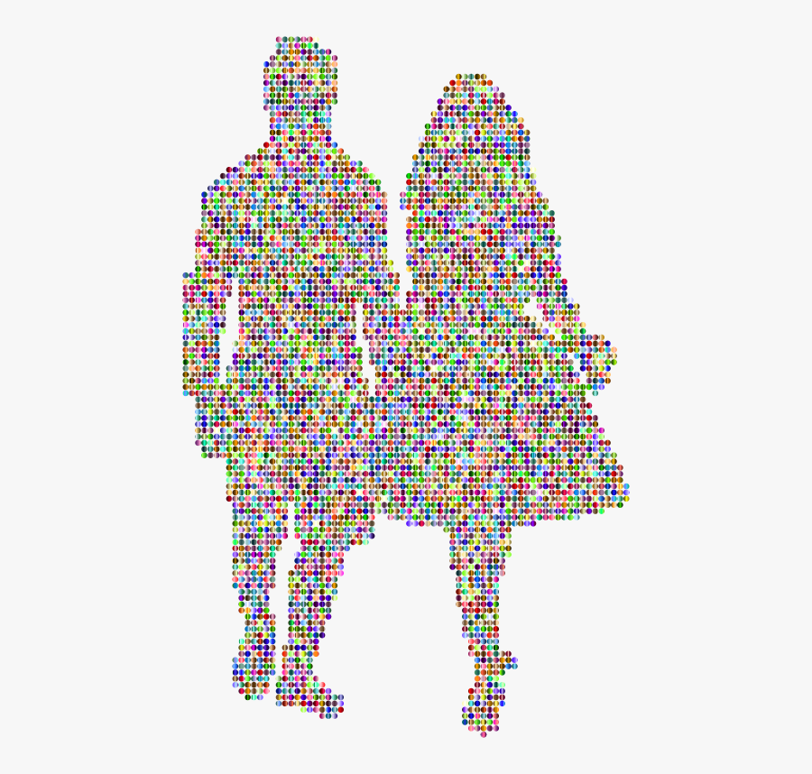 Romantic Couple Holding Hands Clipart , Png Download, Transparent Clipart