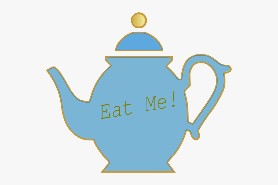 Mad Hatters Tea Pot, Transparent Clipart