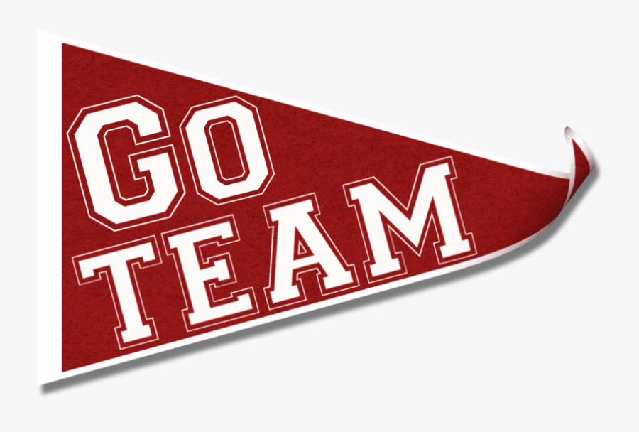 Team Pennant Clipart - Sign, Transparent Clipart