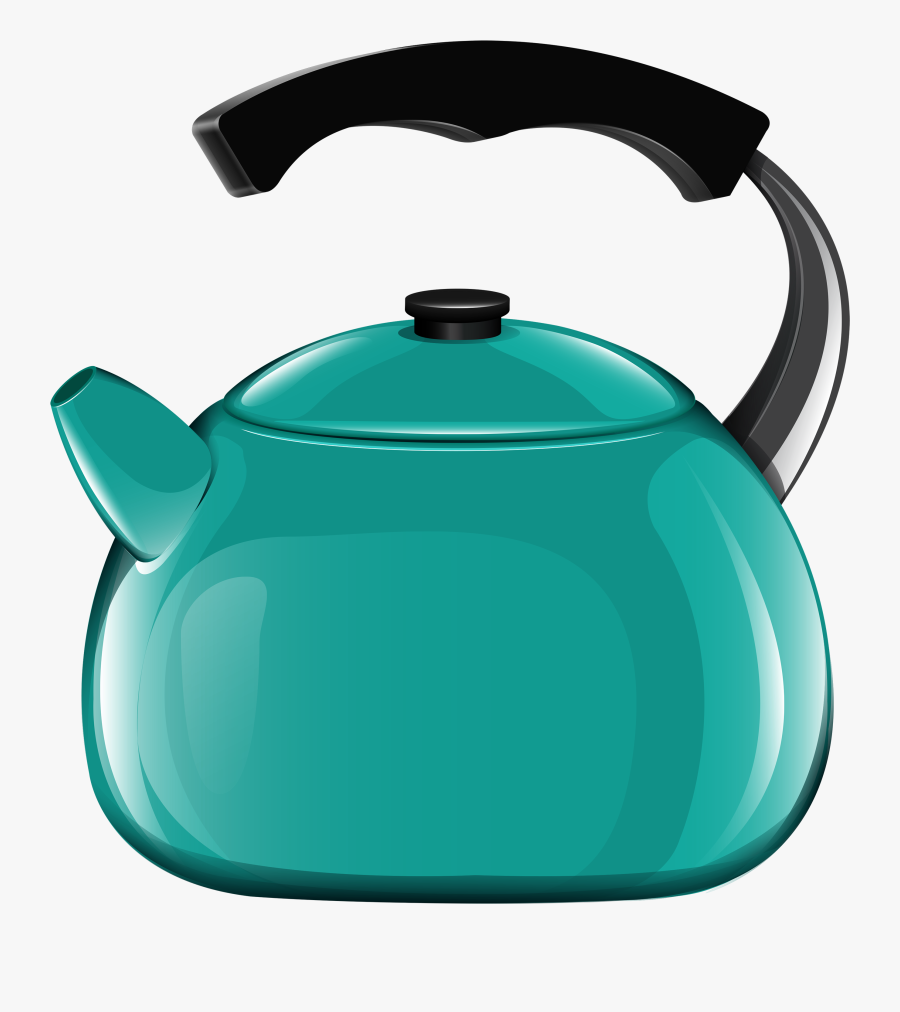 Blue Kettle Png Clipart - Kettle Clipart, Transparent Clipart