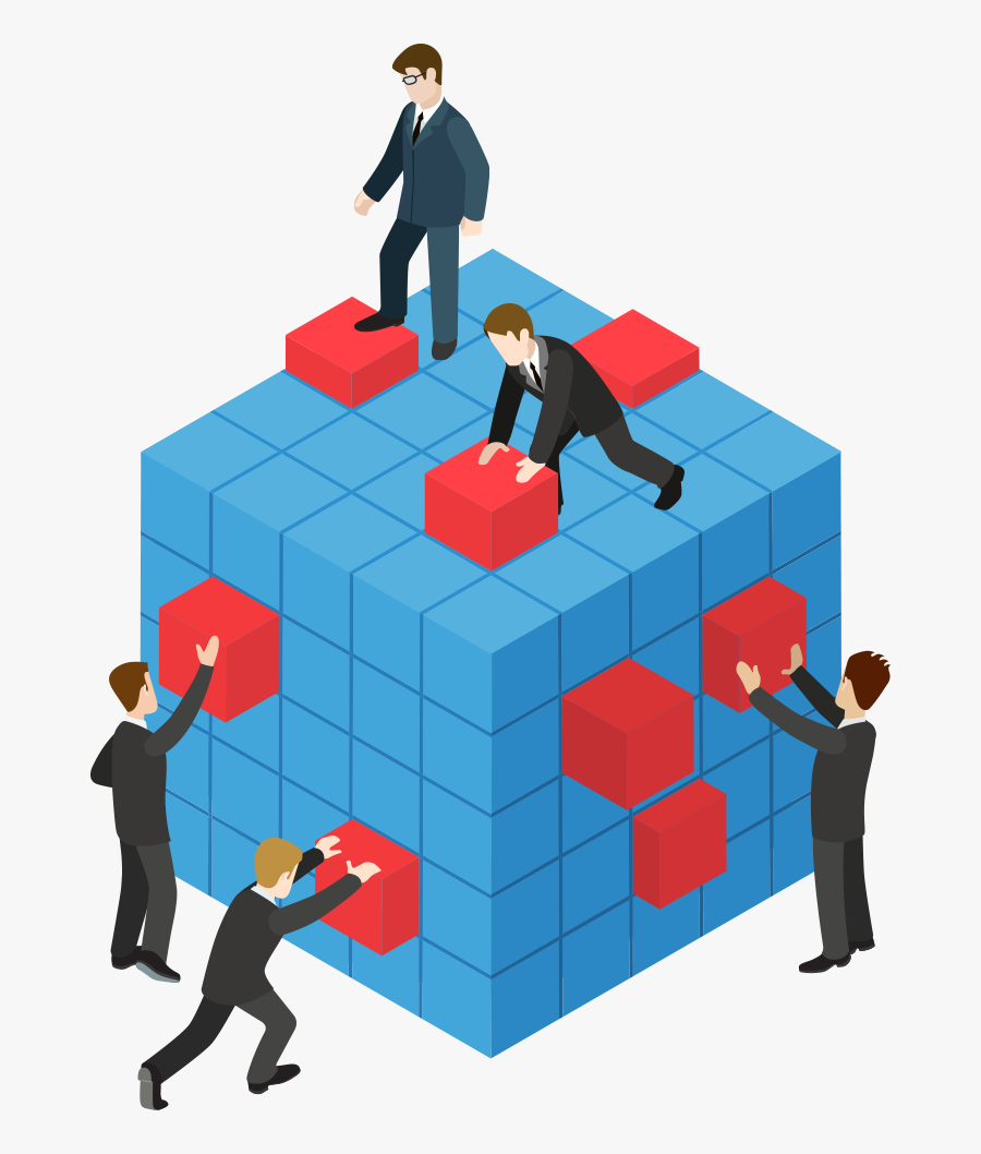 Work Vector Teamwork Illustration Team Download Hd - Team Work Vector Png, Transparent Clipart