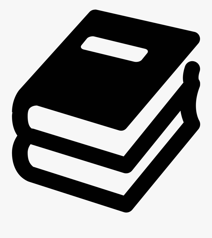 Book Stack Icon Free Clipart Library Library - Transparent Book Icon Png, Transparent Clipart